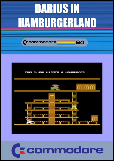 Darius in Hamburgerland box art
