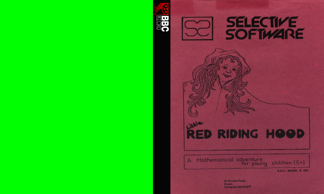 Little Red Riding Hood — box-texture (EU)