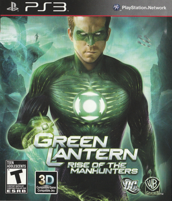 Green Lantern - Rise of the Manhunters — box-2D (CA)