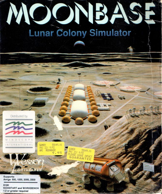 Moonbase - Lunar Colony Simulator box art