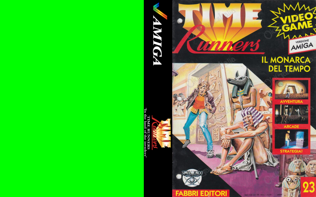 Time Runners 23 - The Time Monarch — box-texture (IT)