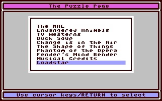 The Puzzle Page #119 — ss (WOR)