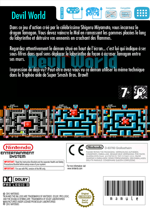 Devil World — box-2D-back (FR)