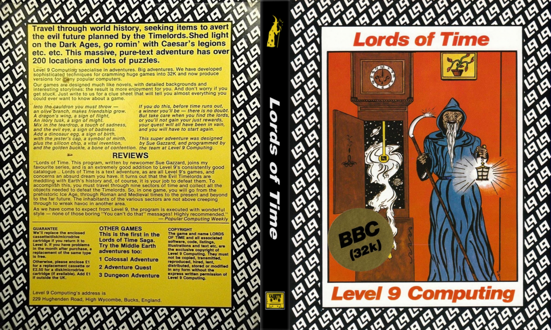 Lords Of Time — box-texture (EU)