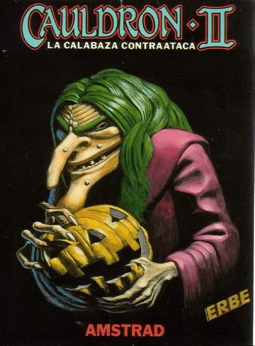 Cauldron 2 - The Pumpkin Strikes Back — box-2D (SP)