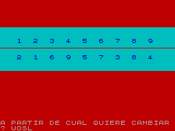 Baile de los Numeros, El — ss (SP)