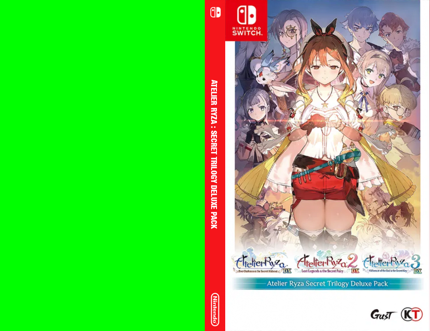 Atelier Ryza : Secret Trilogy Deluxe Pack — box-texture (WOR)