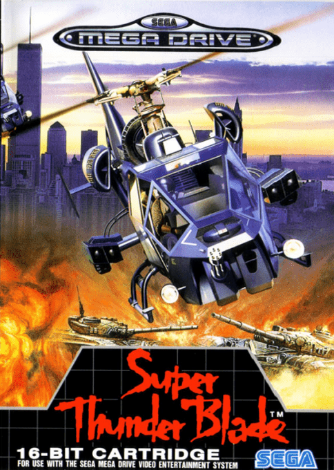 Super Thunder Blade — box-2D (EU)