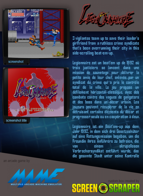 Legionnaire — box-2D-back (SS)