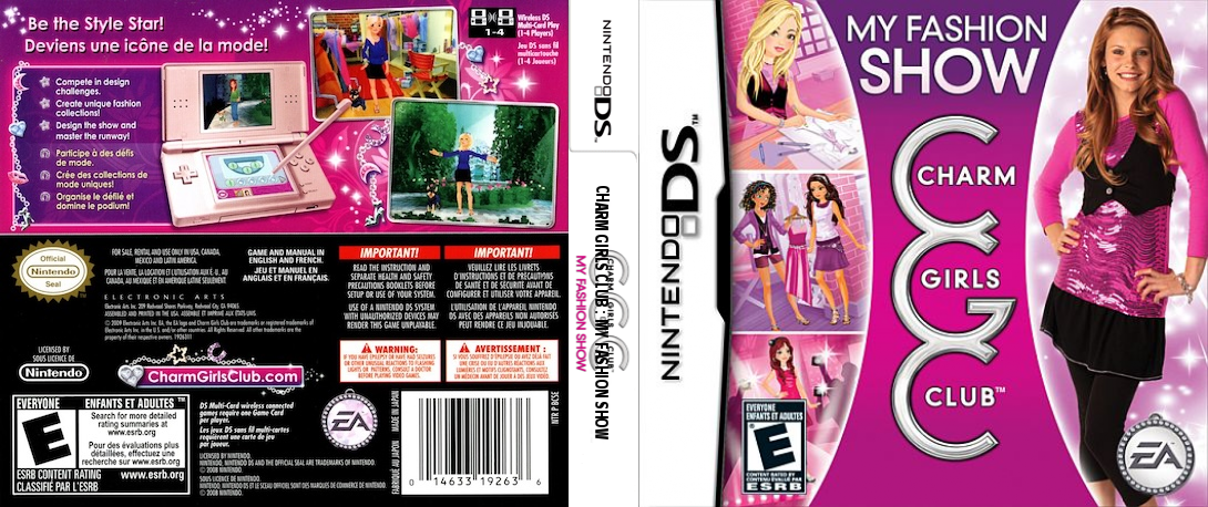 Charm Girls Club - Watashi no Fashion Show — box-texture (US)