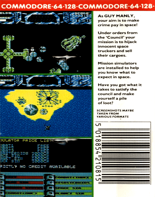 Cosmic Pirate — box-2D-back (EU)