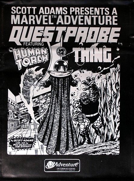 Questprobe featuring Human Torch and the Thing box art