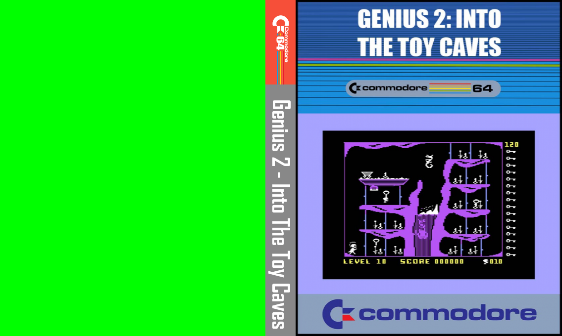 Genius 2 - Into The Toy Caves — box-texture (CUS)
