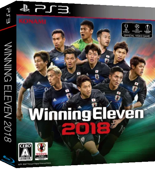 PES 2018 - Pro Evolution Soccer — box-3D (JP)