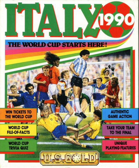 Italia '90 - World Cup Soccer box art