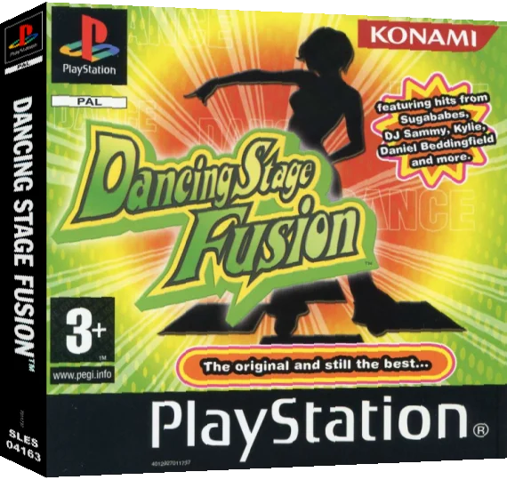 Dancing Stage Fusion — box-3D (EU)