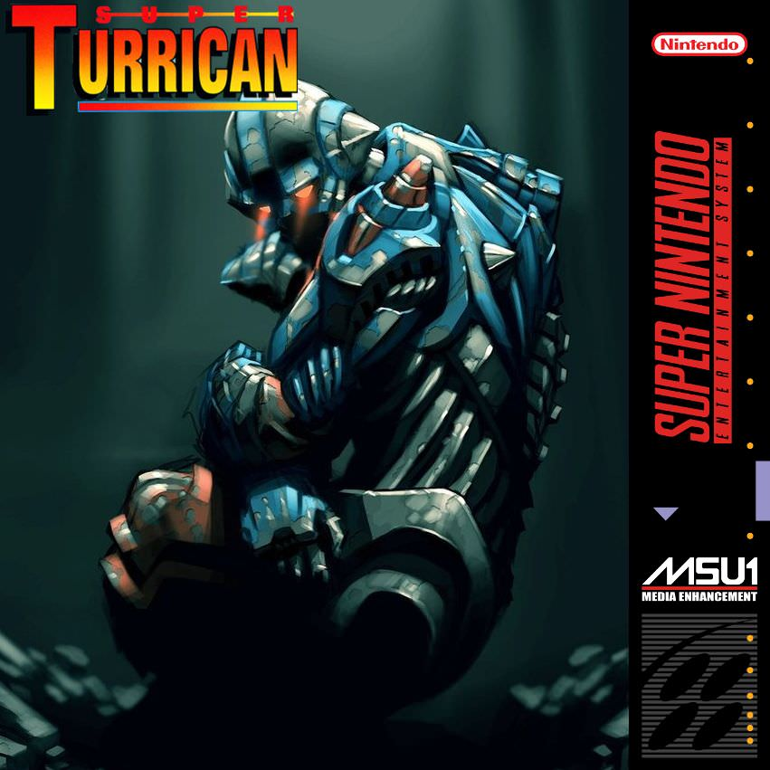 Super Turrican box art