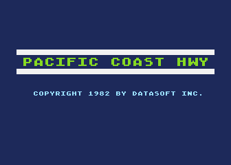 Pacific Coast Highway — sstitle (WOR)