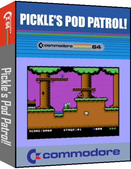 Pickle's Pod Patrol! — box-3D (CUS)