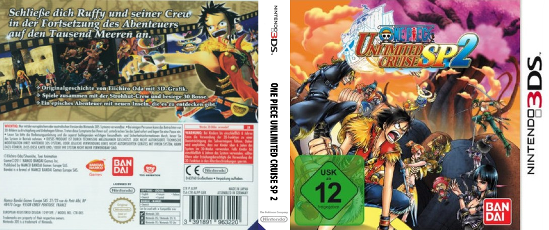 One Piece Unlimited Cruise Sp 2 — box-texture (DE)