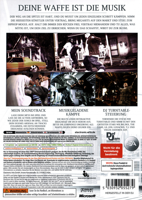 Def Jam - Icon — box-2D-back (DE)
