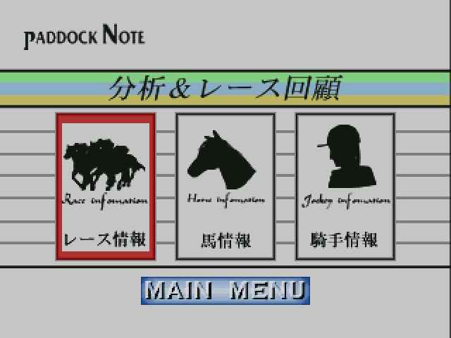 Paddock Note '95 — ss (JP)