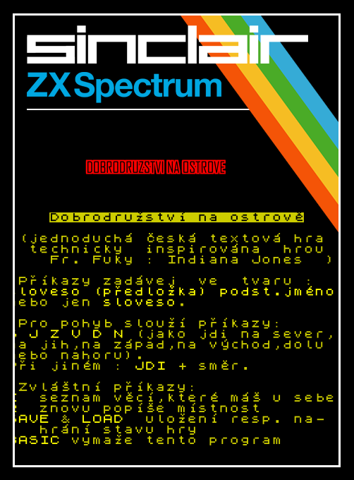 Dobrodružství na ostrově box art