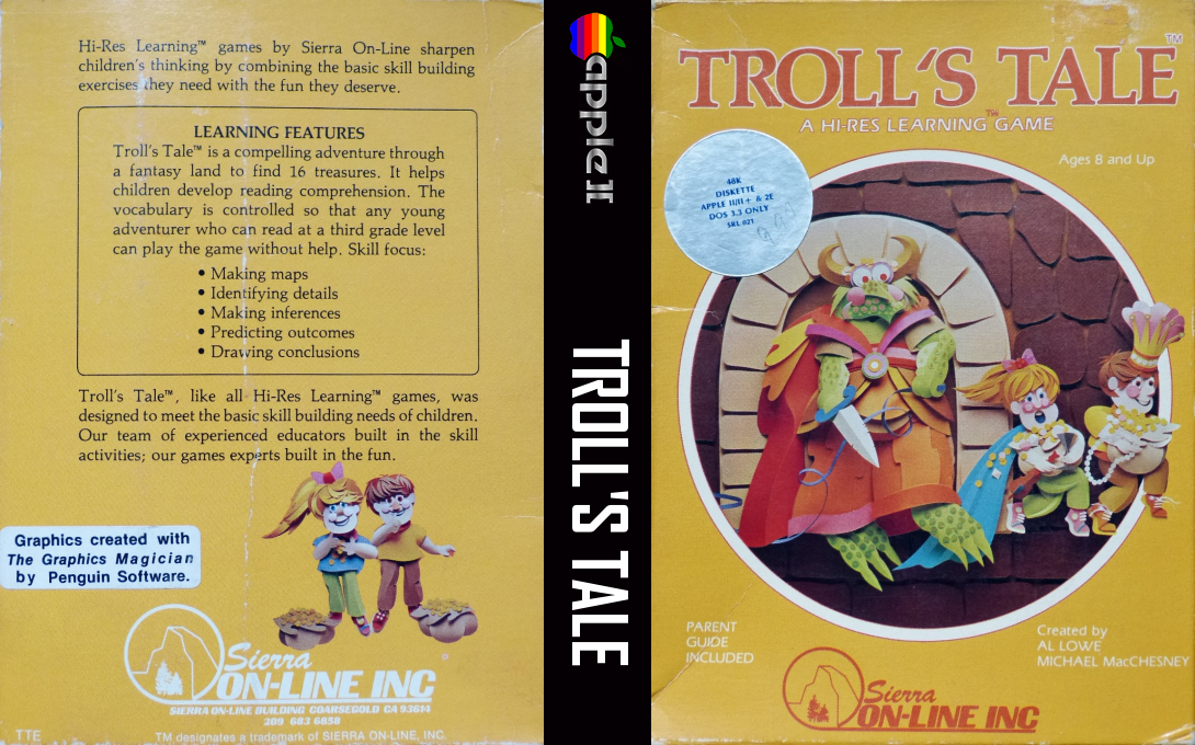 Troll's Tale — box-texture (US)