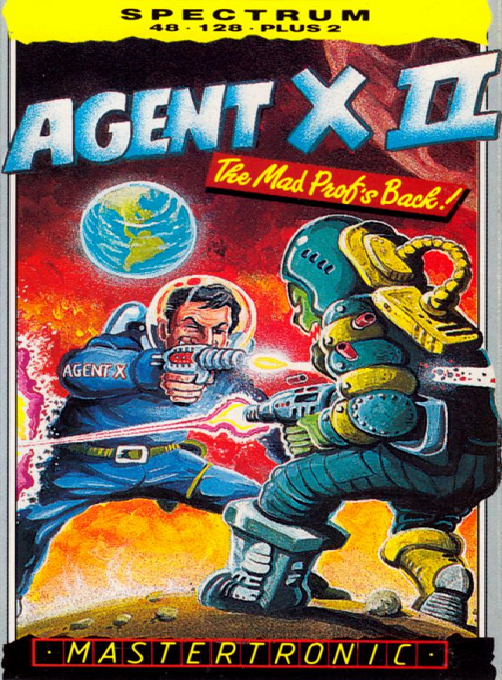 Agent X 2 - The Mad Prof's Back! box art