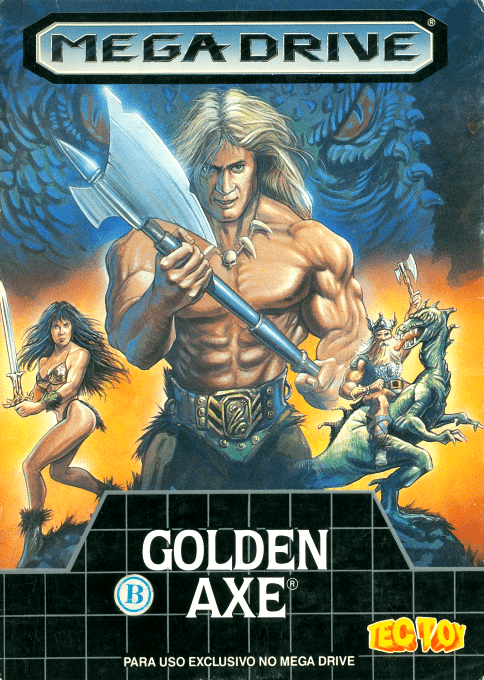 Golden Axe — box-2D (BR)
