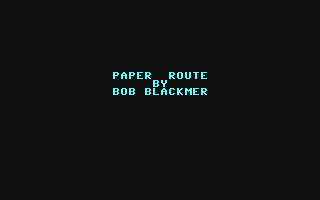 Paper Route — sstitle (WOR)