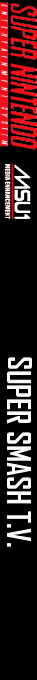 Super Smash T.V. — box-2D-side (WOR)