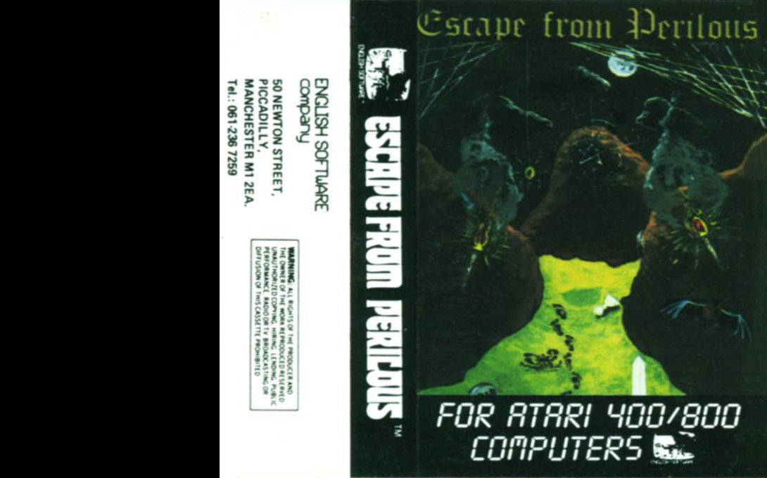 Escape From Perilous — box-texture (EU)