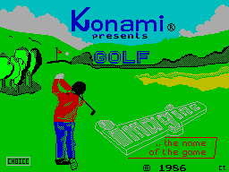 Konami's Golf — sstitle (EU)