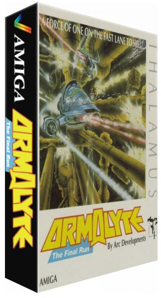 Armalyte - The Final Run — box-3D (WOR)