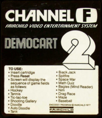 Demonstration Cartridge 2 box art