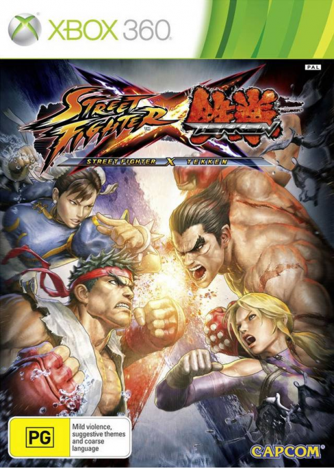 Street Fighter X Tekken — box-2D (AU)