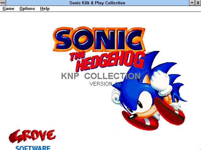 Sonic KNP Collection — sstitle (WOR)