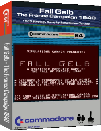 Fall Gelb : The France Campaign 1940 — box-3D (CUS)