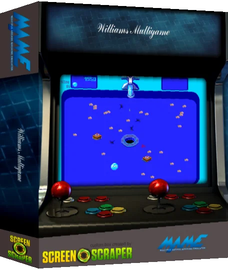 Williams Multigame — box-3D (SS)