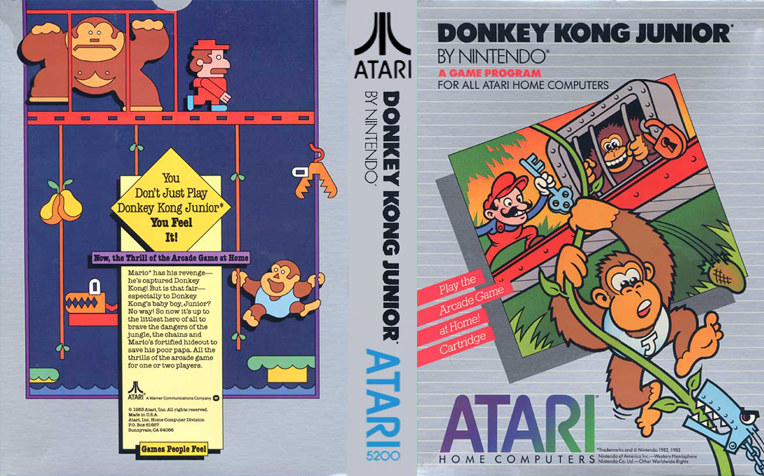 Donkey Kong Jr — box-texture (US)