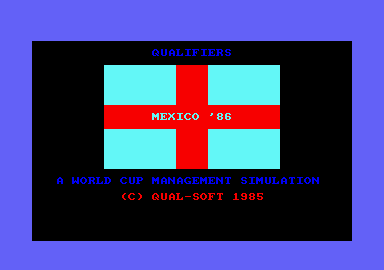 Mexico '86 - A World Cup Management Simulation — sstitle (EU)