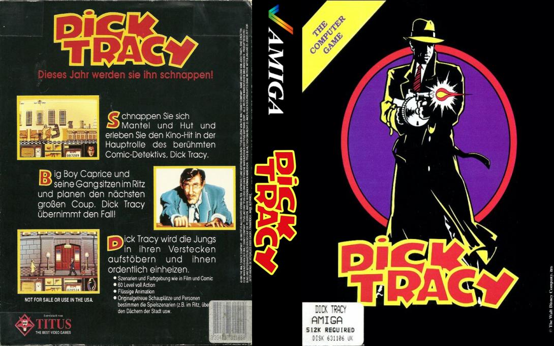 Dick Tracy — box-texture (EU)