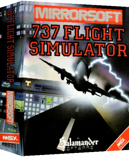 737 Flight Simulator — box-3D (EU)
