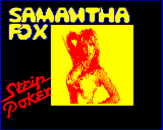Samantha Fox Strip Poker — sstitle (EU)