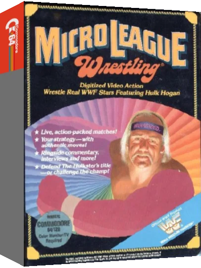 MicroLeague Wrestling — box-3D (US)