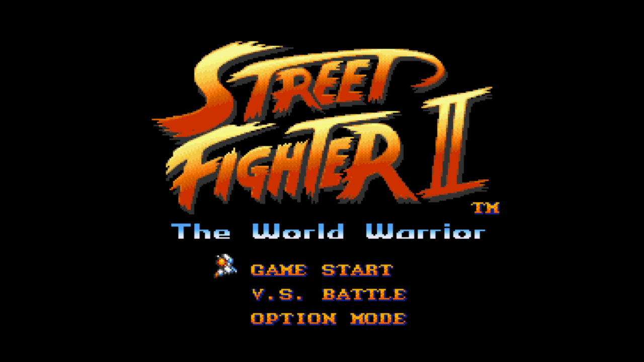 Street Fighter II: The World Warrior — sstitle (WOR)