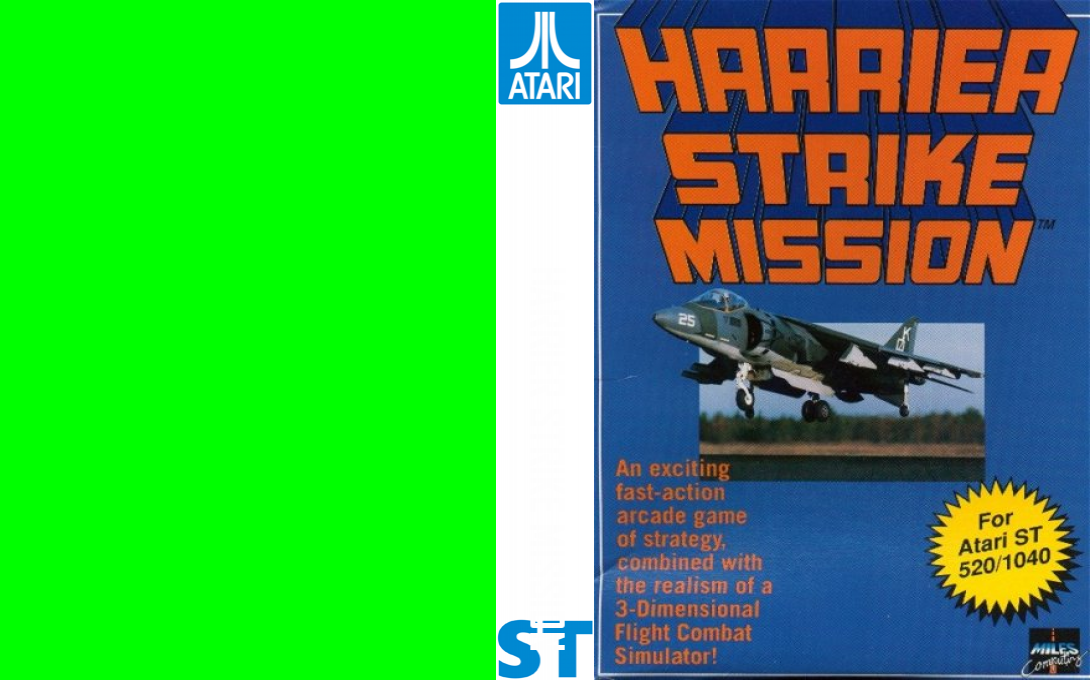 Harrier Strike Mission — box-texture (EU)