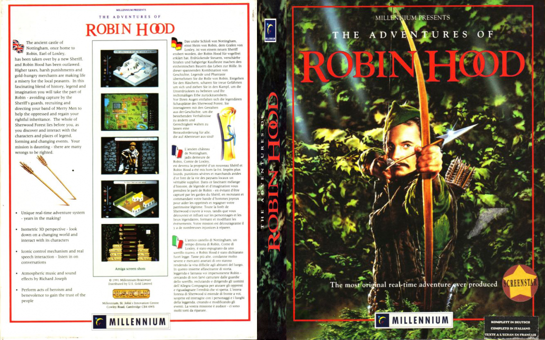 Adventures Of Robin Hood, The — box-texture (EU)