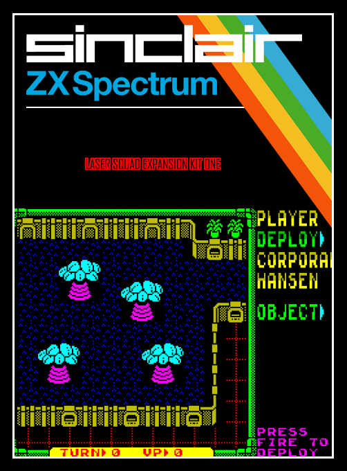 Laser Squad Expansion Kit One box art